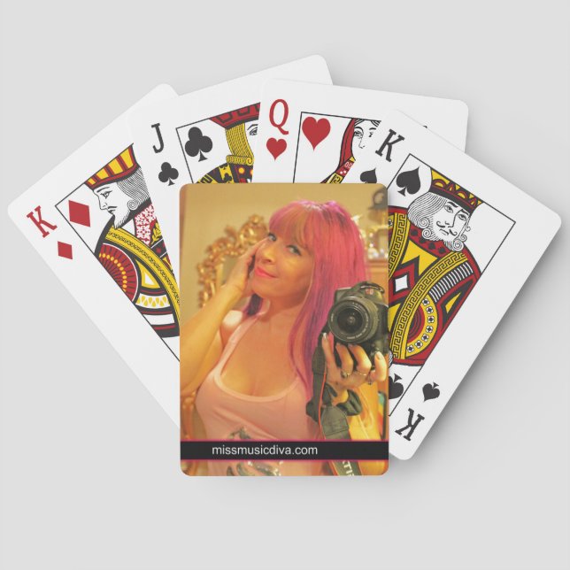 SPIELKARTEN FRÄULEIN-MUSIC- BABYDOLL (Rückseite)