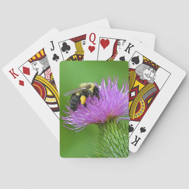 Spielkarten für Bienen und Daumen (Rückseite)