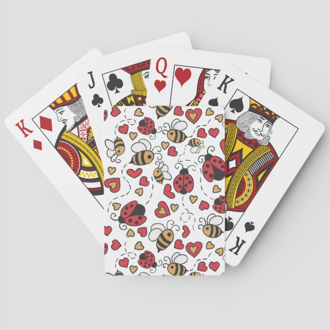 Spielkarten für Bugs und Bienen (Rückseite)