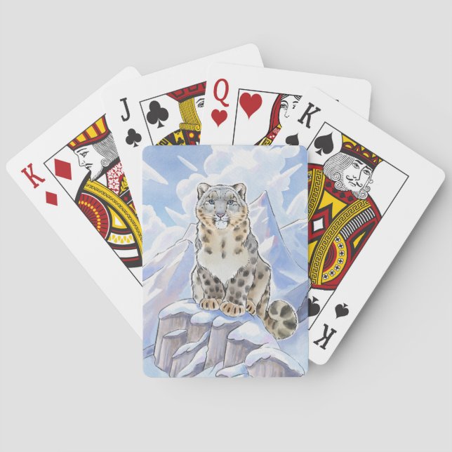 Spielkarten für Snow Leopard (Rückseite)