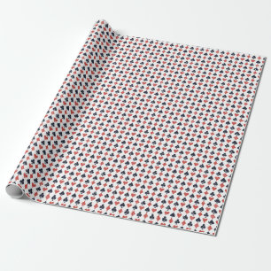 Spielkarten: Grunge Abstractes Muster Geschenkpapier