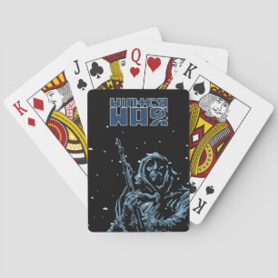 Spielkarten im Winter Krieg