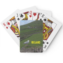 Spielkarten irische Landschafts-Irlands