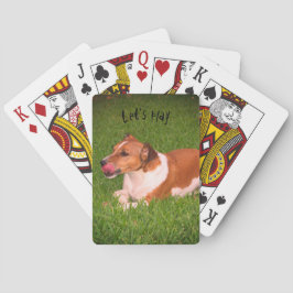 Spielkarten Jack-Russells