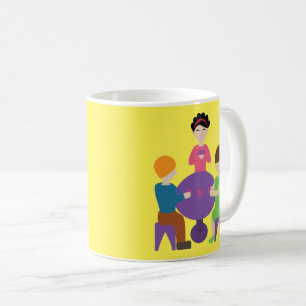 Spielkarten Kaffeetasse