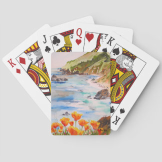 Spielkarten Kalifornien-Mohnblumen