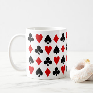 Spielkarten Karten Kartenspielen Diamant Club Hörs Kaffeetasse