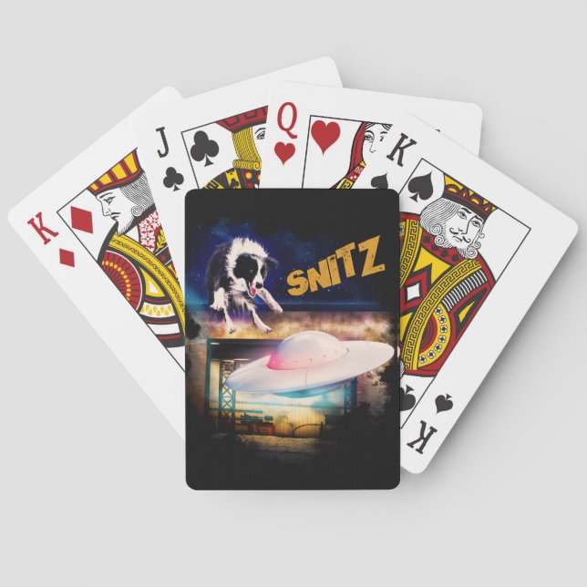 Spielkarten mit Snitz von Bobs Saucer Repair (Rückseite)