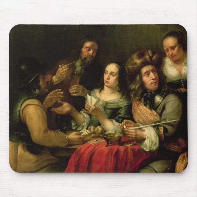 Spielkarten Mousepad (Vorne)