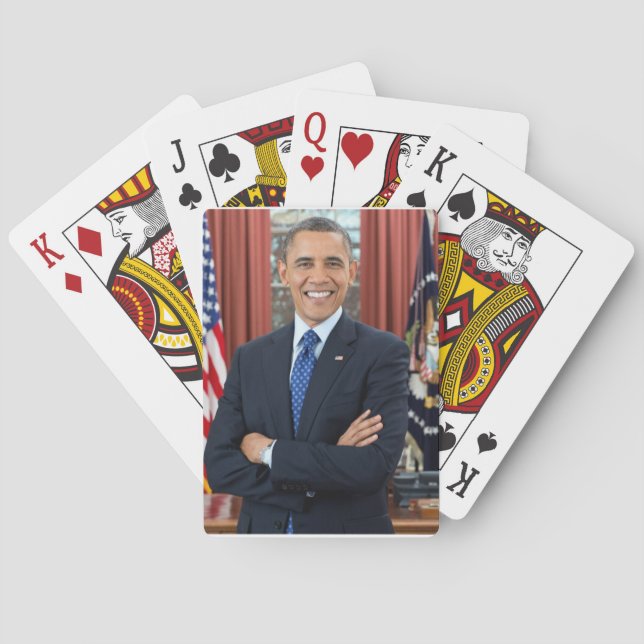 Spielkarten Obama (Rückseite)