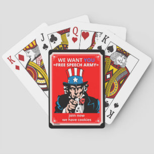 Spielkarten "ONKEL SAM"