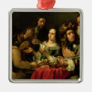 Spielkarten Ornament Aus Metall