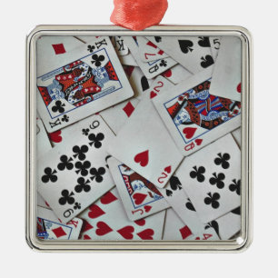 Spielkarten Poker Games Queen King Ornament Aus Metall