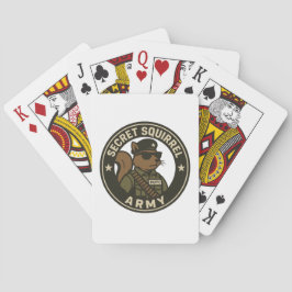 SPIELKARTEN SECRET SQUIRREL ARMY