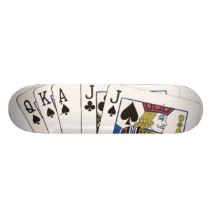 Spielkarten Skateboard
