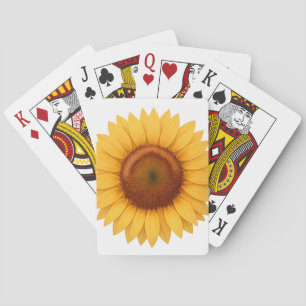 Spielkarten - Sonnenblume