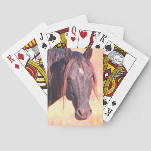 SPIELKARTEN, STANDARD INDEX, WILD PFERDE VON UTAH SPIELKARTEN