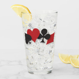 Spielkartengläser Glas