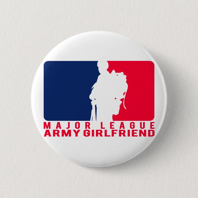 Spielklasse-Armee-Freundin Button (Vorderseite)