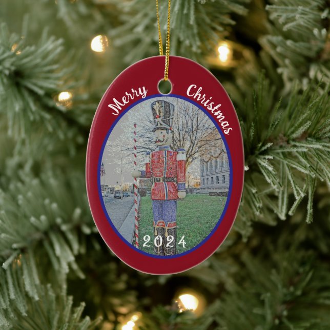 SPIELLÖSER / NUTCRACKER-FIGURE KERAMIK ORNAMENT (Baum)