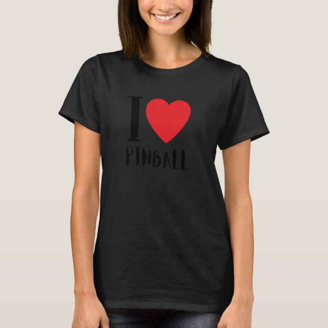 Spielmaschine für Pinball und Arcade 1 T-Shirt (Vorderseite)