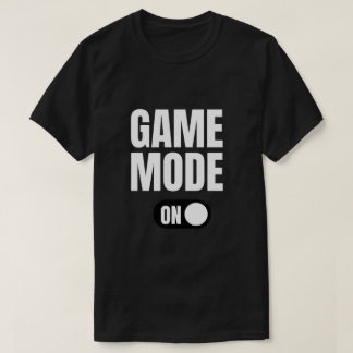 Spielmodus aktiviert Lustiges Gamer-T-Shirt | Retr T-Shirt