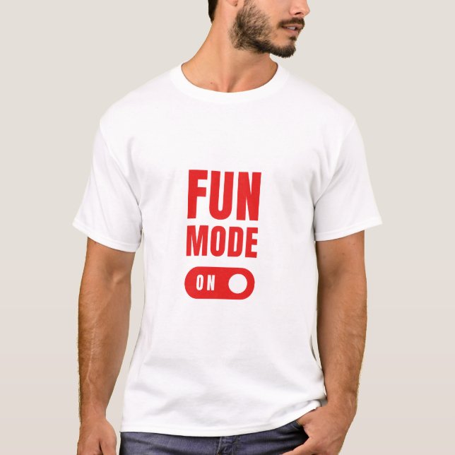 Spielmodus aktiviert T-Shirt (Vorderseite)