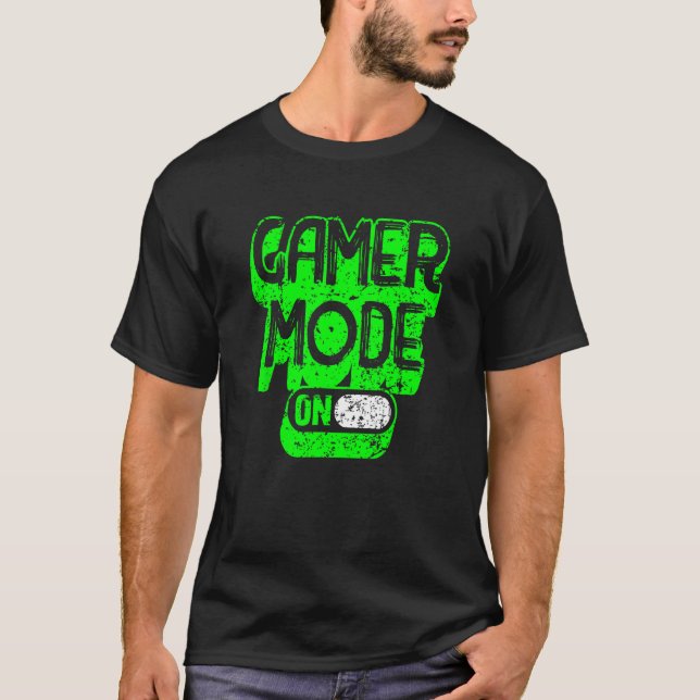 Spielmodus T-Shirt (Vorderseite)