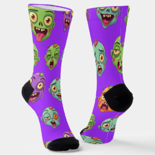 Spielmonster Zombies für Halloween Socken