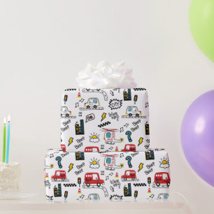 Spielmuster für Kinder Geschenkpapier