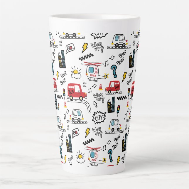 Spielmuster für Kinder  Milchtasse (Vorderseite)