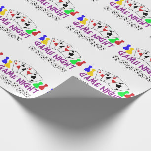 Spielnacht Geschenkpapier