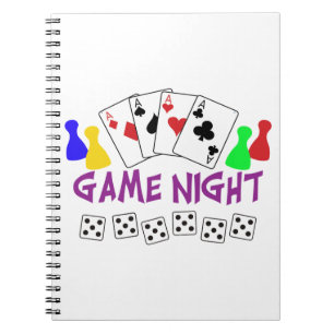 Spielnacht Notizblock