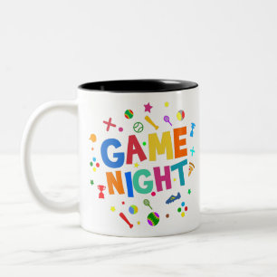 SPIELNACHT ZWEIFARBIGE TASSE