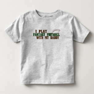 Spielphantasie footbal mit Vati Kleinkind T-shirt