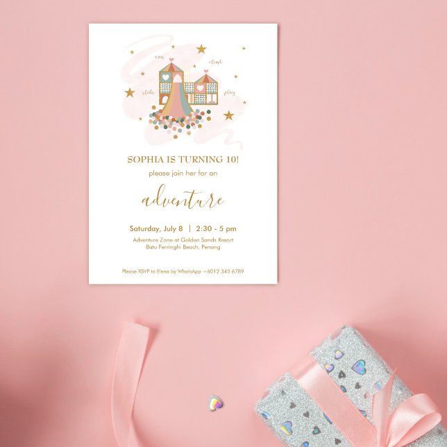 Spielplatz-Adventure-Party Einladung (Von Creator hochgeladen)