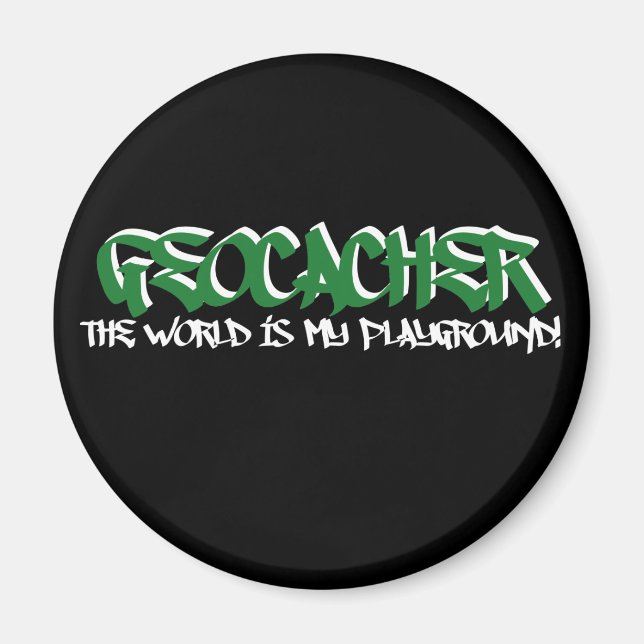 Spielplatz! Design markiert! Magnet (Vorne)