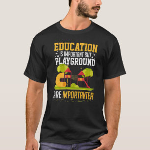 Spielplatz Indoor Games Rutschbahn Outdoor Kinder  T-Shirt