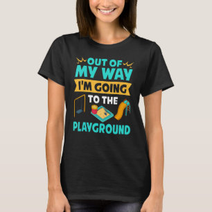 Spielplatz Indoor Games Rutsche Outdoor Kinder T-Shirt