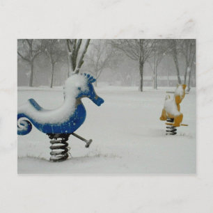 Spielplatz Postkarte