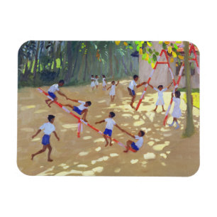 Spielplatz Sri Lanka 1998 Magnet