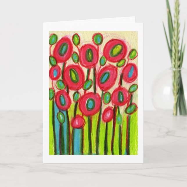 Spielplätze Nr. 2 Danke Karte (Vorderseite)