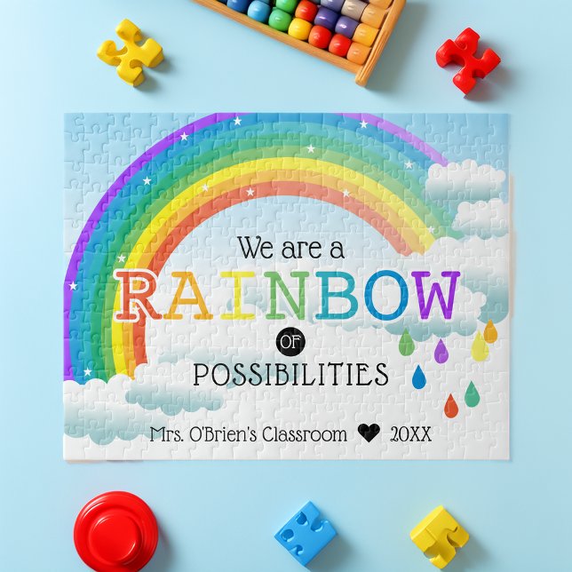 Spielraum (Rainbow Of Possibilities Jigsaw Puzzle)