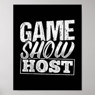 Spielshow-Moderator - Party Trivia Night Gamer Unt Poster