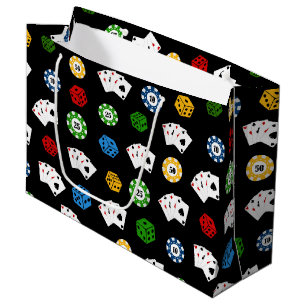Spielsmuster Spielautomat Party Geschenktasche Große Geschenktüte
