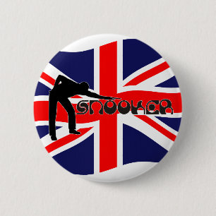SPIELSNOOKER Moderne Flagge für Schriftart und Gew Button