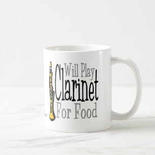 Spielt Clarinet Kaffeetasse