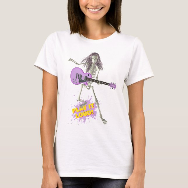 Spielt es laut!  T-Shirt (Vorderseite)
