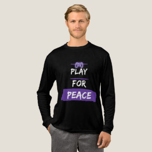 Spielt für den Frieden Tri-Blend Shirt
