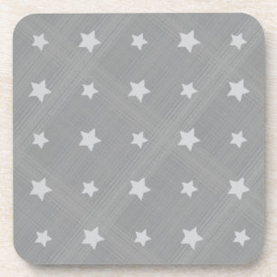 Spielt Hintergrund mit Textilmuster die Hauptrolle Getränkeuntersetzer
